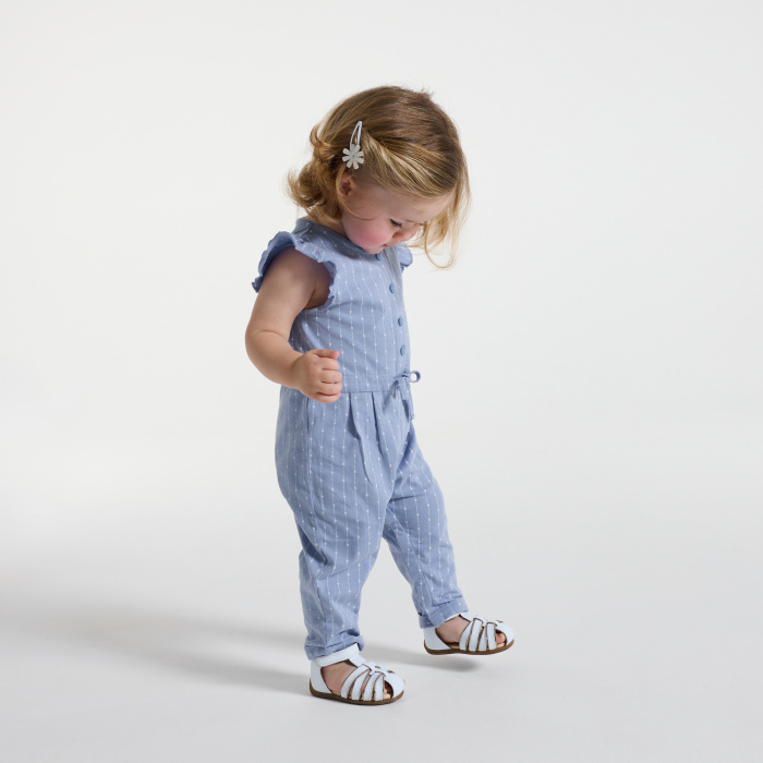 Син раиран гащеризон