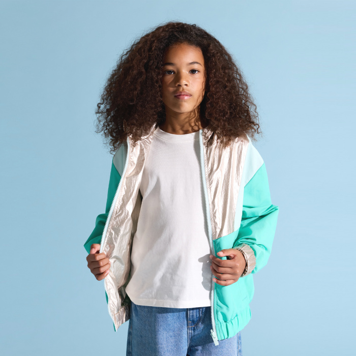 Зелено двустранно яке