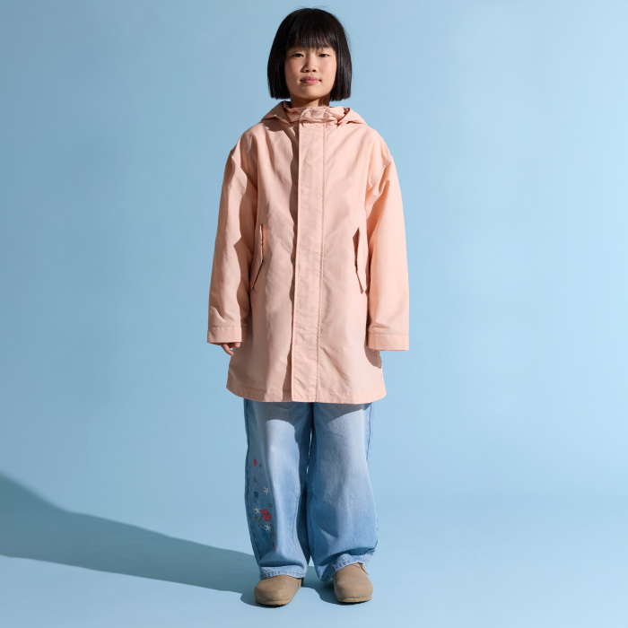 Розова парка с качулка