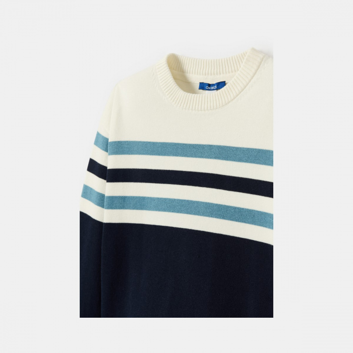 Пуловер на райета