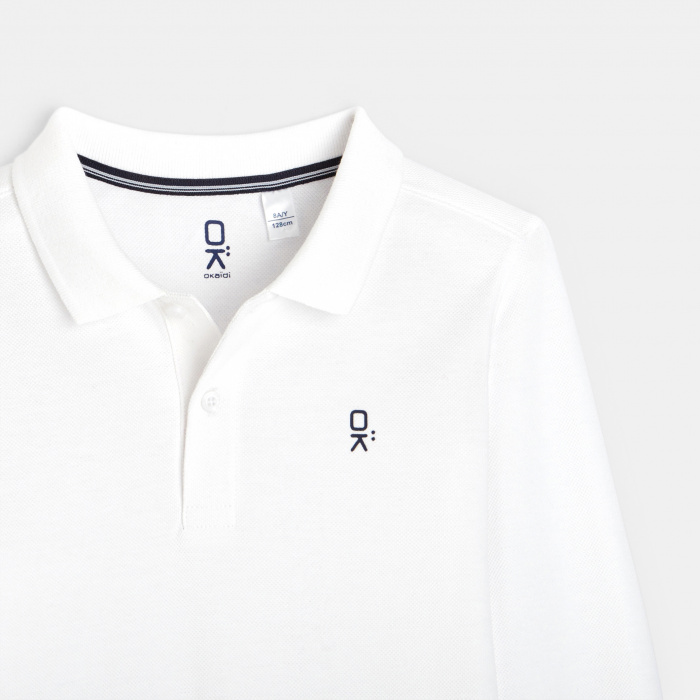 Поло тениска с дълъг ръкав