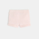 Розови къси панталони с еластична талия