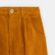 Кафяви кадифени широки панталони