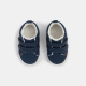 Сини ватирани обувки
