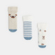 Сини чорапи (комплект от 3 бр.)