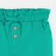 Светлозелени памучни шорти