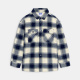 Карирана риза с подплата от шерпа