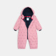 Розов снежен гащеризон със заек