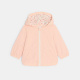 Бледорозово яке с качулка