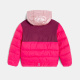 Розово пухено яке с качулка